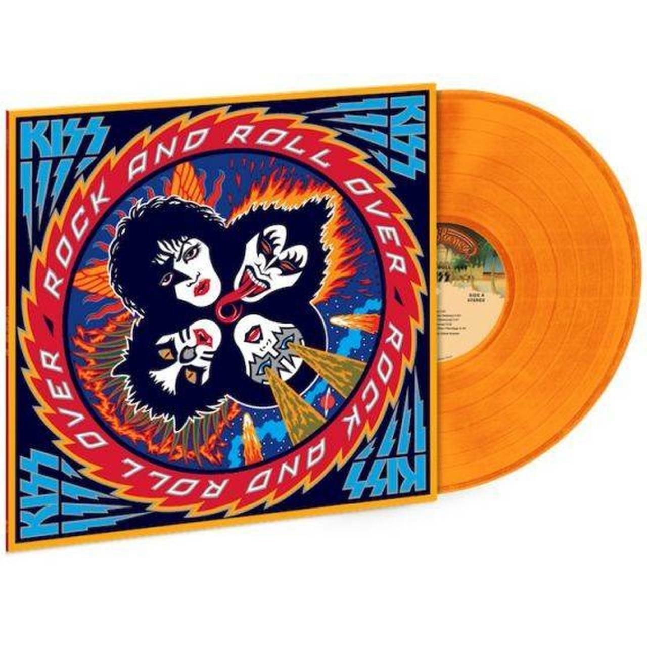 mikrobølgeovn Majestætisk generation Kiss, ROCK AND ROLL OVER, 40TH ANNIVERSARY REISSUE, 180 GRAM LIMITED  EDITION Colored Vinyl LP - Mac Kosmos