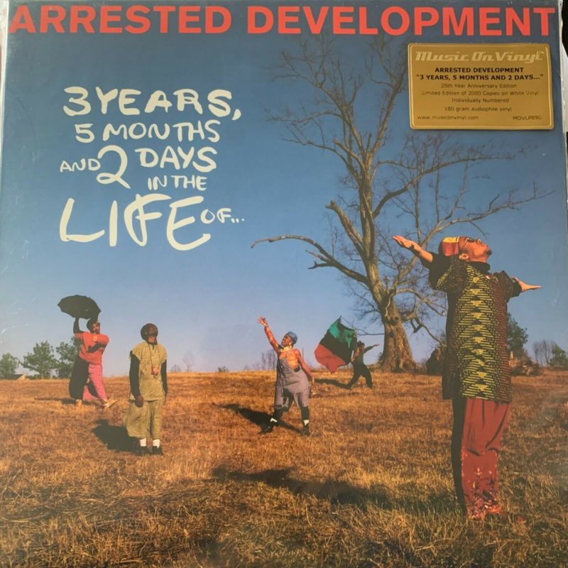 Arrested Development 3 Years, 5 Months & 2 DAYS, 180G WHITE COLORED VINYL, #'D