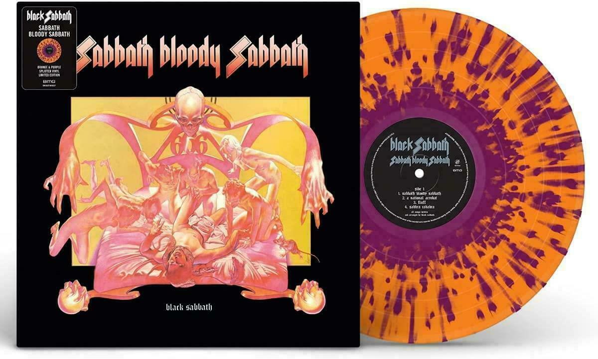 BLACK SABBATH, SABBATH BLOODY SABBATH, LIMITED ED. SPLATTER COLOR VINYL LP,  NEW - Mac Kosmos