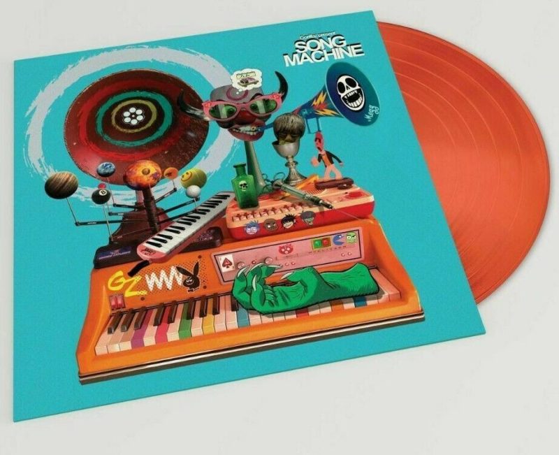 GORILLAZ presents Song Machine Season One LIMITED ED ORANGE COLORED VINYL LP