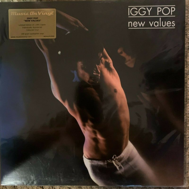 Iggy Pop - New Values, 180 Gram COLORED VINYL LP, NUMBERED LTD ED IMPORT