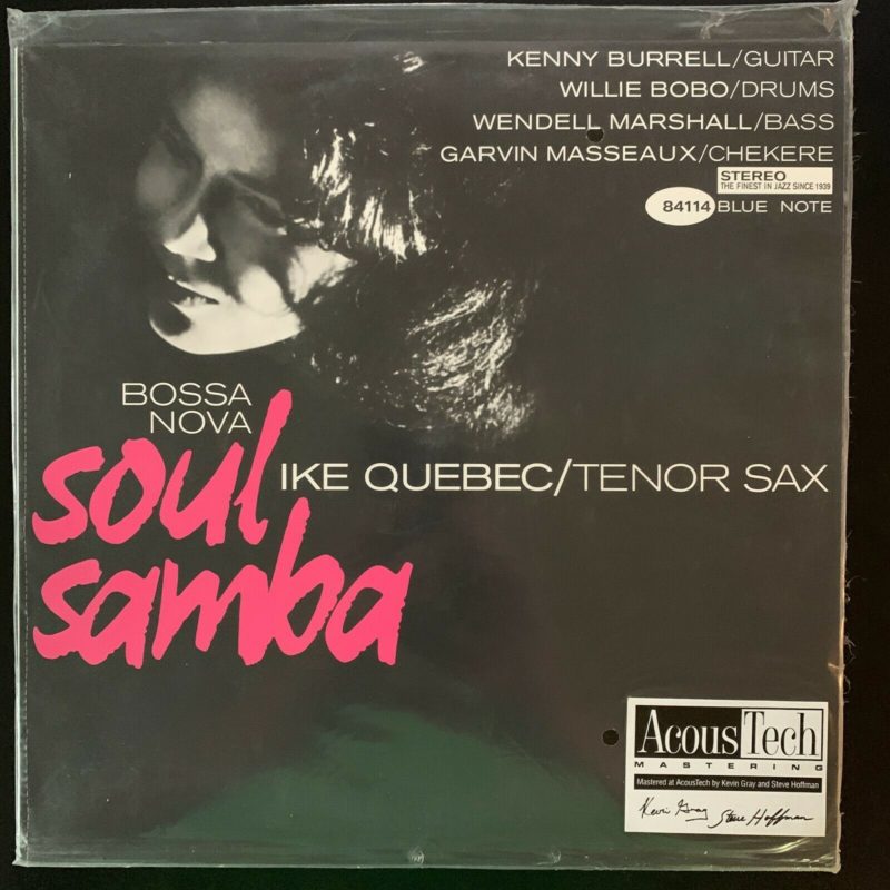 Ike Quebec, ‎Bossa Nova Soul Samba Analogue Productions 45rpm Vinyl LP #'D OOP