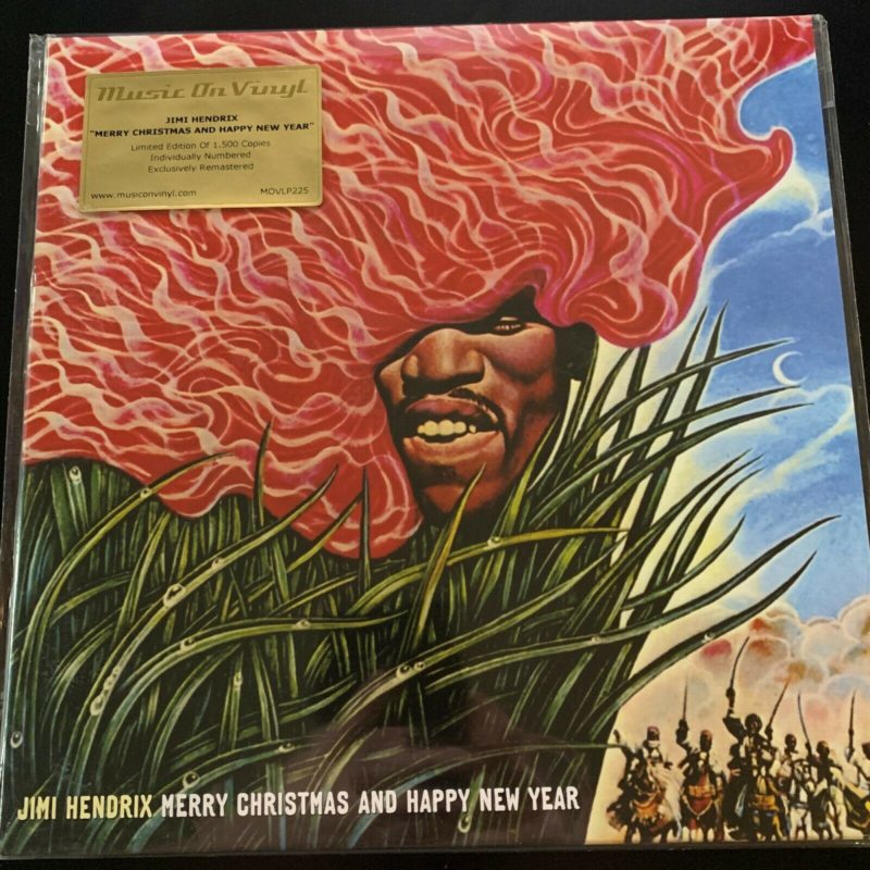 JIMI HENDRIX, MERRY CHRISTMAS & HAPPY NEW YEAR, 10 vinyl EP NUMBERED LIMITED ED
