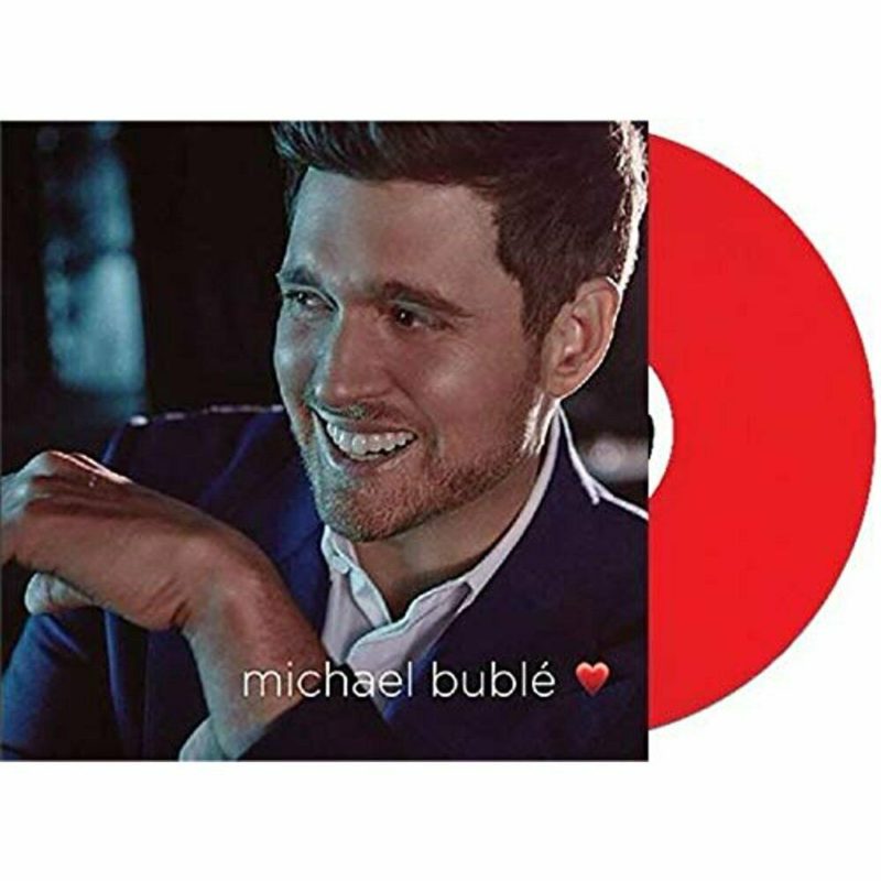 Michael Buble, Love, TRANSPARENT RED COLORED VINYL LP IMPORT