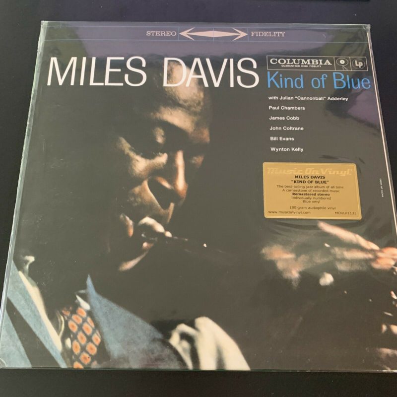 Miles Davis, Kind of Blue, LIMITED 180 Gram BLUE COLORED VINYL, LOW #000017 COPY
