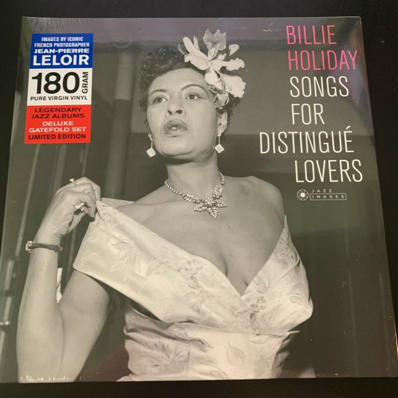 BILLIE HOLIDAY, SONGS FOR DISTINGUE LOVERS, 180 GRAM VINYL, LELOIR, GATEFOLD LTD