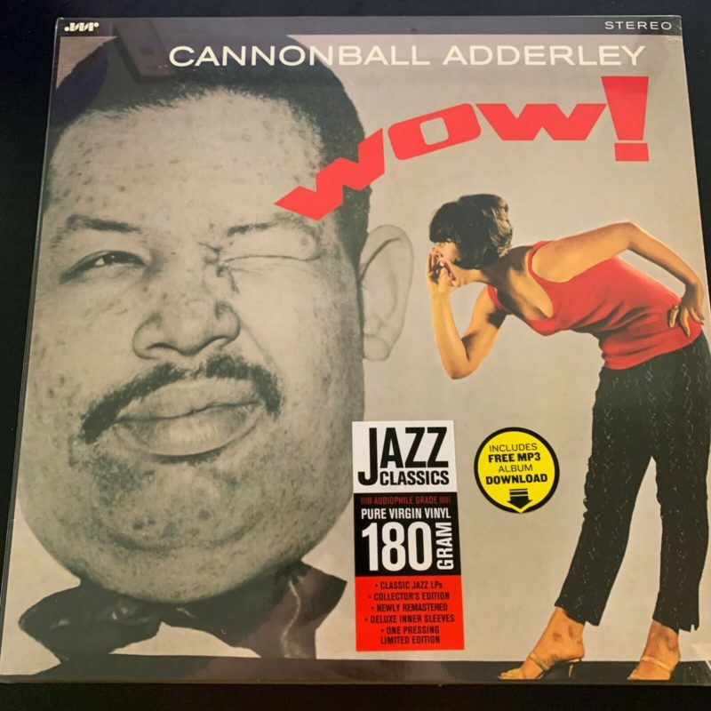 Cannonball Adderley, Wow! Limited Edition 180G VIRGIN VINYL LP, MP3, REMASTERED