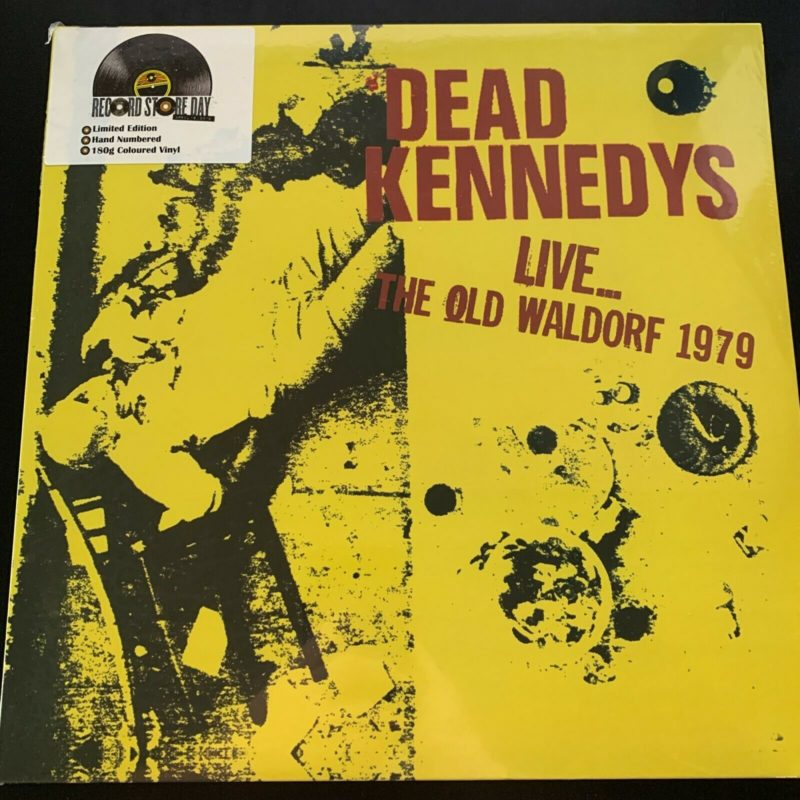 DEAD KENNEDYS, LIVE... THE OLD WALDORF 1979, 180G COLORED VINYL LP RSD #'D LTD