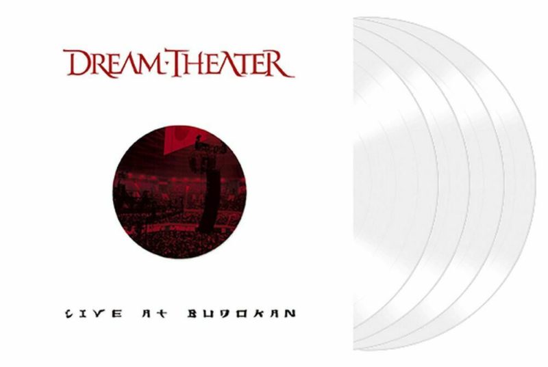 DREAM THEATER, LIVE AT BUDOKAN, 180G 4LP WHITE COLOR Vinyl, LOW #'D COPY