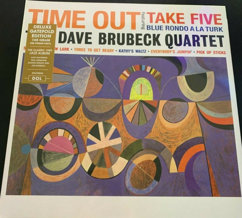 Dave Brubeck Quartet, Time Out, 180 GRAM VIRGIN Vinyl, GATEFOLD JACKET