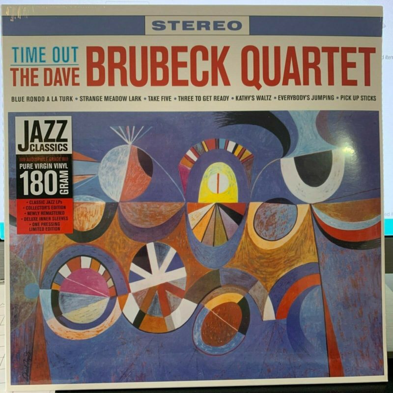 Dave Brubeck Quartet, Time Out, LIMITED EDITION 180G VIRGIN VINYL JAZZ CLASSICS