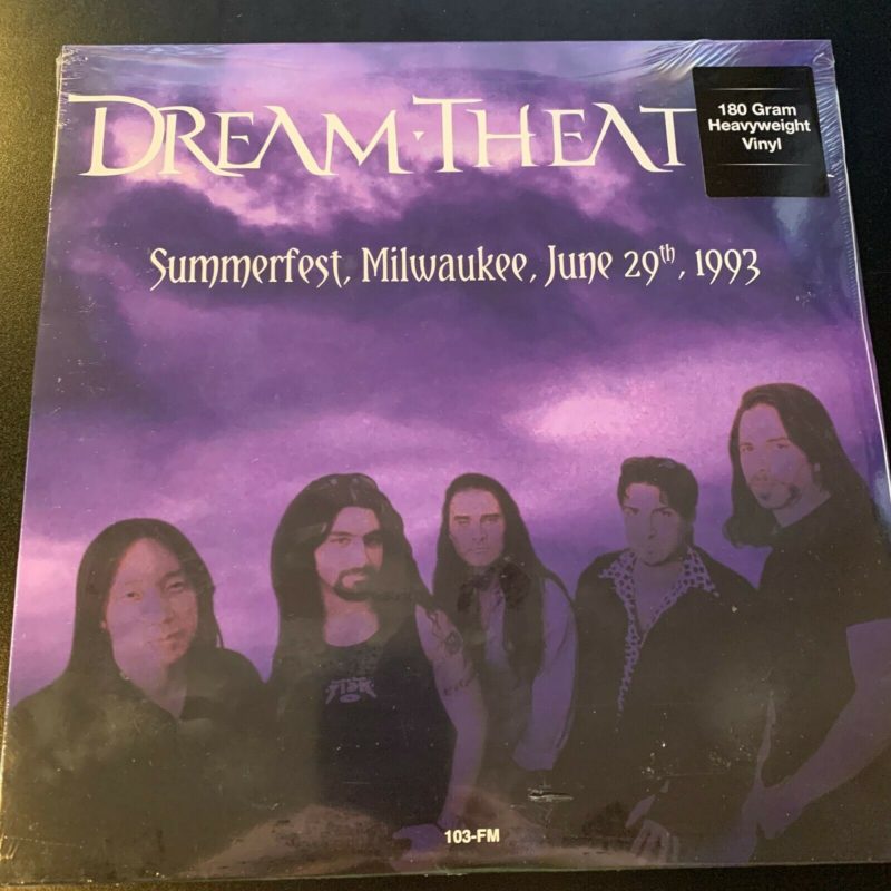 Dream Theater, Summerfest Milwaukee '93 180 GRAM Heavyweight VINYL, 2LP NEW