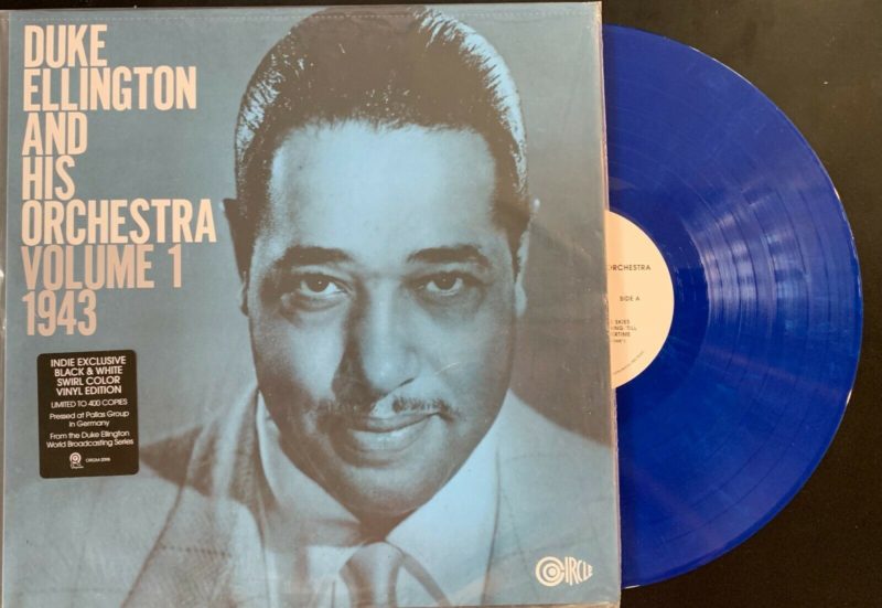 Duke Ellington & His Orchestra VOLUME 1, 1943, LIMITED ED BLUE COLORED VINYL LP