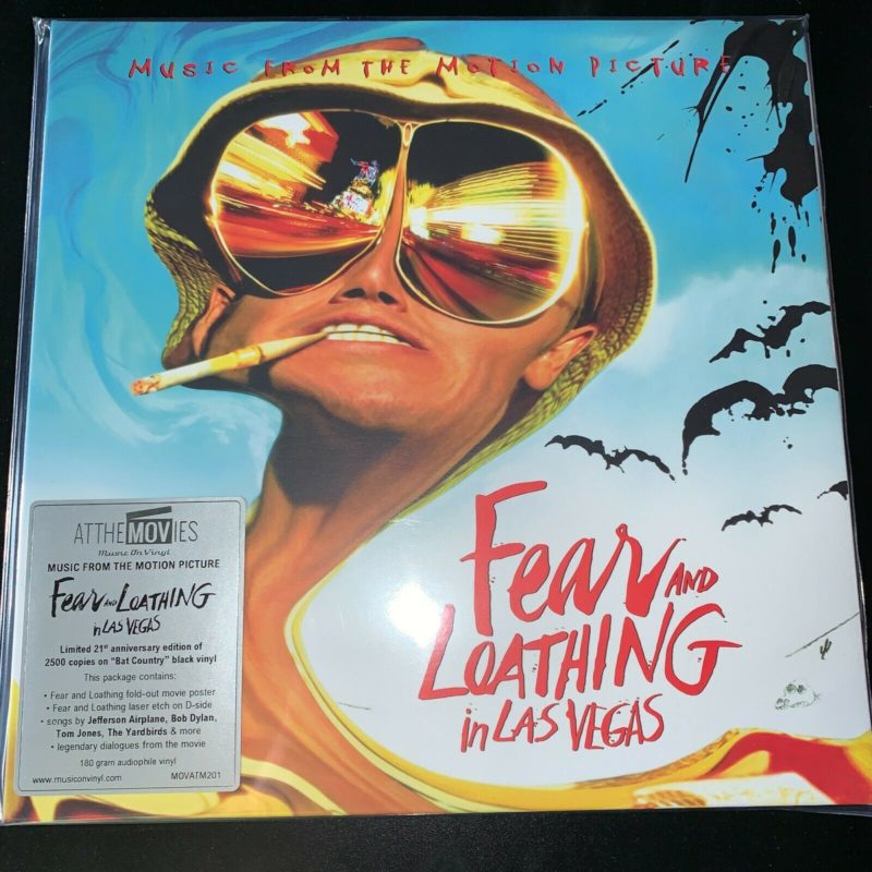 FEAR & LOATHING IN LAS VEGAS, Soundtrack LOW #D COPY #10, 180G VINYL 2LP ETCHING