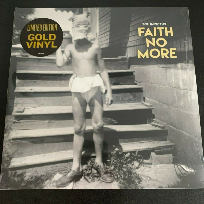 Faith No More, Sol Invictus, SEALED GOLD COLORED VINYL LP, LTD ED GATEFOLD