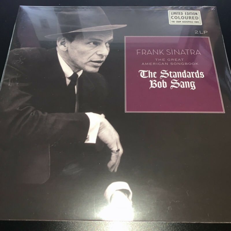 Frank Sinatra GREAT AMERICAN SONGBOOK THE STANDARDS BOB SANG, COLORED VINYL 2LP