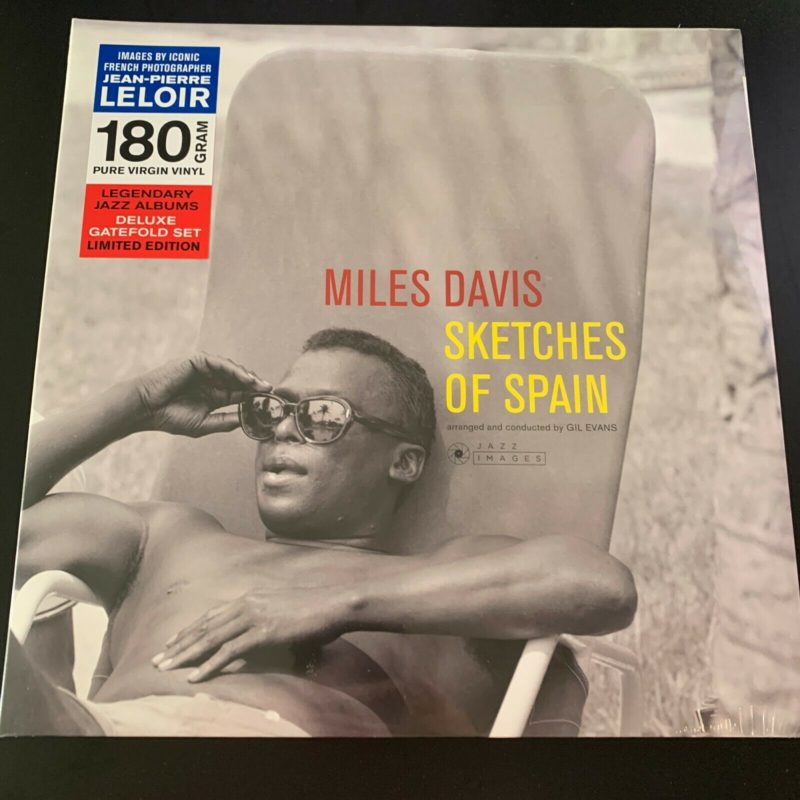 MILES DAVIS, SKETCHES OF SPAIN, 180 GRAM VINYL, GATEFOLD, LELOIR, LIMITD EDITION