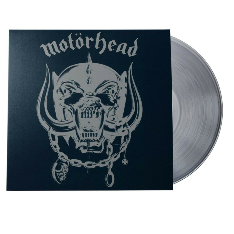 MOTORHEAD, SELF TITLED DEBUT, LIMITED EDITION SILVER VINYL LP, NEW RARE PRESSING