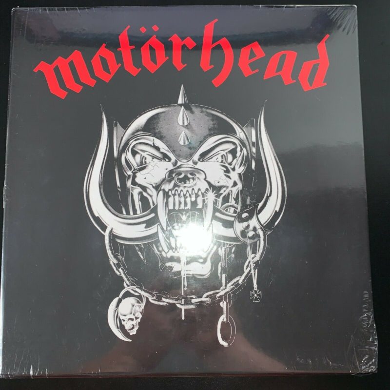 MOTORHEAD, SELF TITLED, LIMITED EDITION 3LP BOX SET, 180 GRAM CLEAR VINYL + LIVE