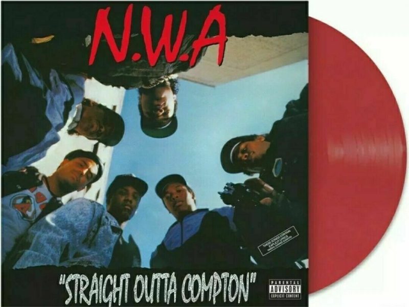 NWA, N.W.A STRAIGHT OUTTA COMPTON, LIMITED EDITION RED COLORED VINYL