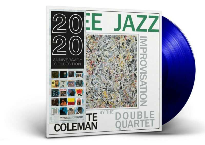 ORNETTE COLEMAN DOUBLE QUARTET, FREE JAZZ 180G TRANSPARENT BLUE COLORED VINYL LP