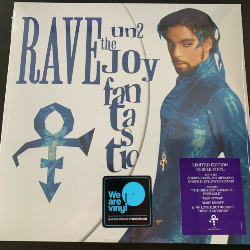 Prince RAVE UN2 THE JOY FANTASTIC +MP3s LIMITED New Purple Colored Vinyl 2 LP
