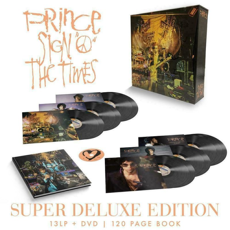 Prince Sign O The Times Super Deluxe BOX SET VINYL 13 LP + DVD & BOOK