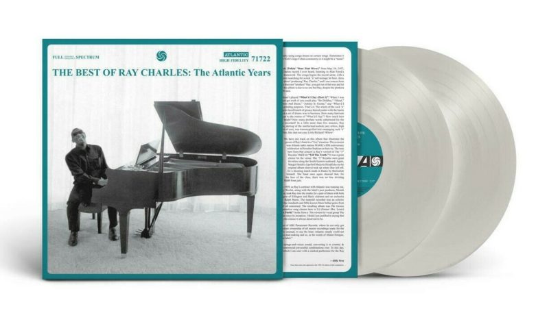 Ray Charles, The Best Of Ray Charles, The Atlantic Years White COLORED Vinyl 2LP