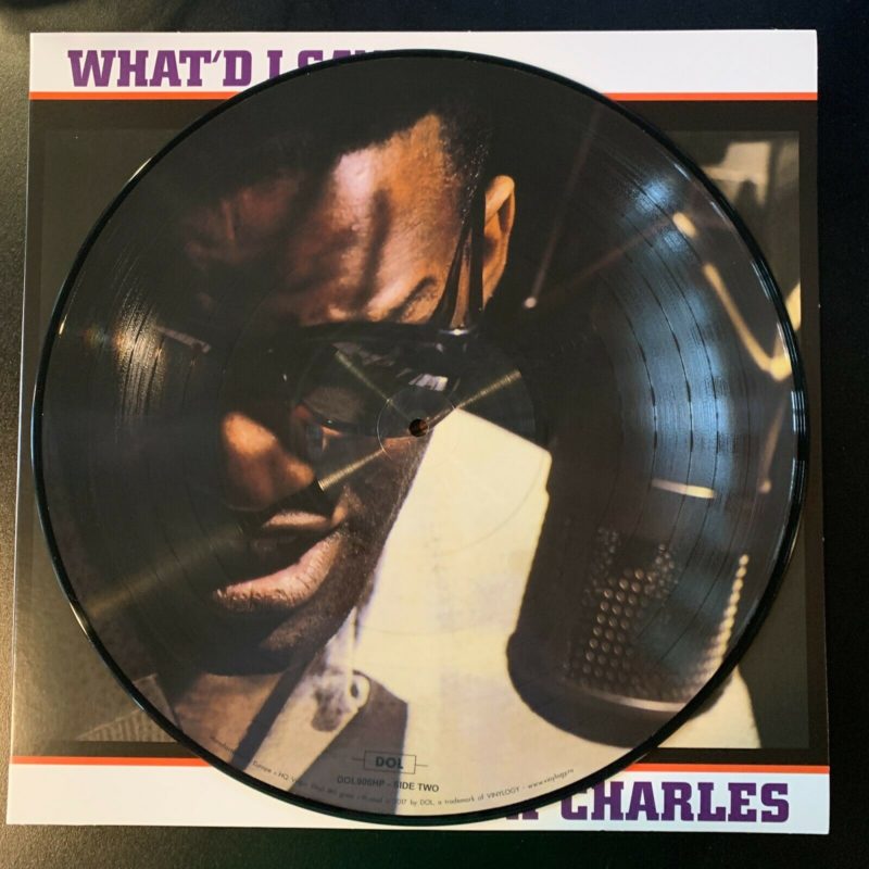 Ray Charles, What'd I Say, New IMPORT Vinyl Picture Disc 180 GRAM LP