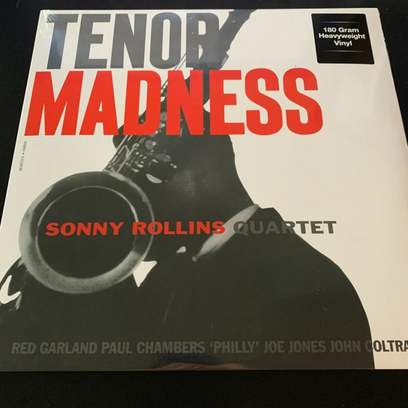 SONNY ROLLINS QUARTET, TENOR MADNESS, 180 GRAM HEAVYWEIGHT Vinyl IMPORT LP