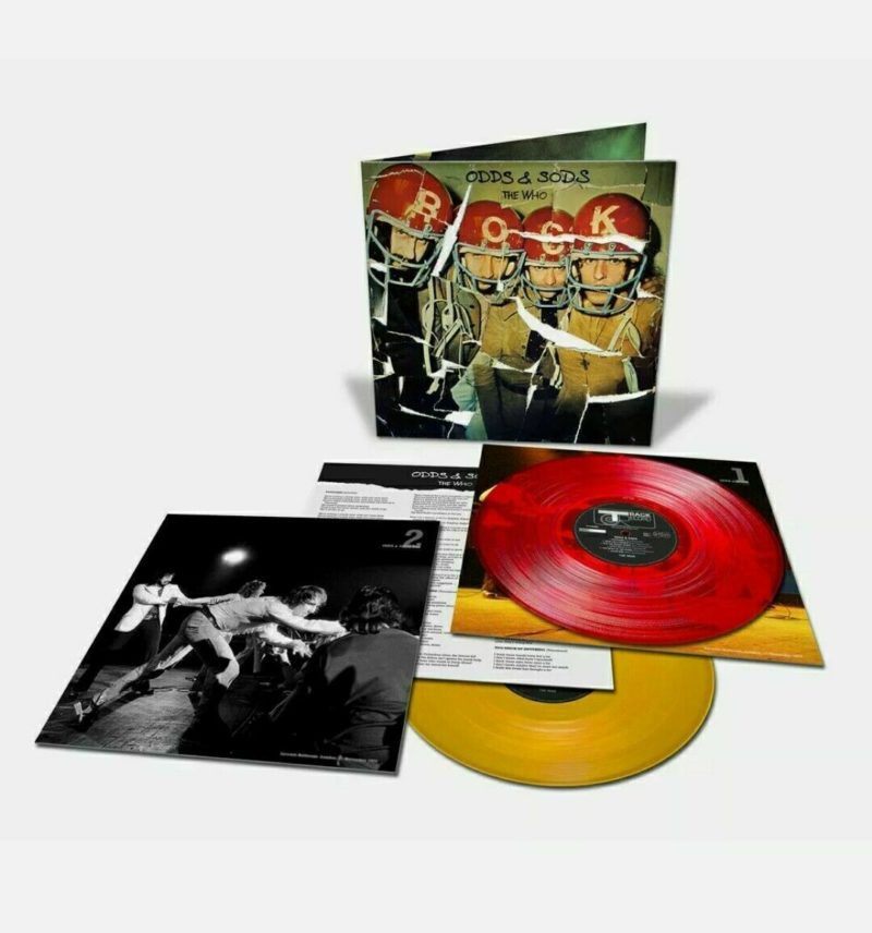 THE WHO - Odds & Sods Vinyl LP RSD 2LP RED & YELLOW COLORED VINYL