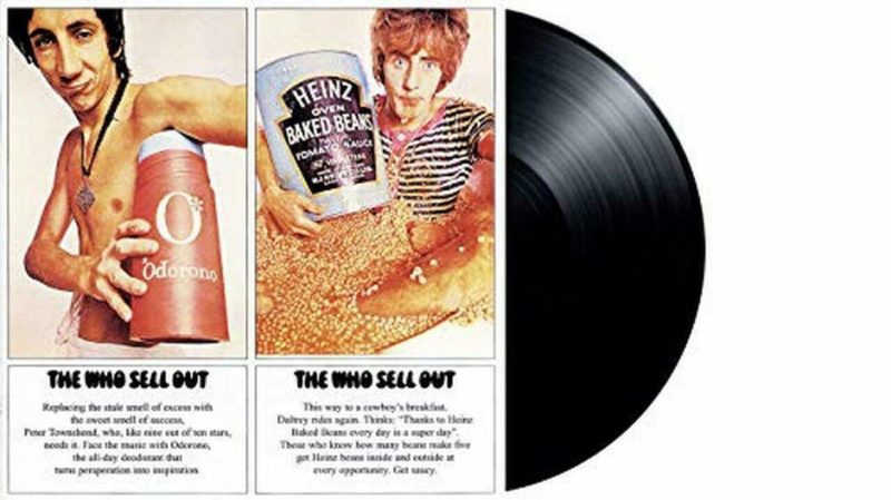 THE WHO, THE WHO SELL OUT, REMASTERED IMPORT WITH POSTER, 180 GRAM BLACK VINYL