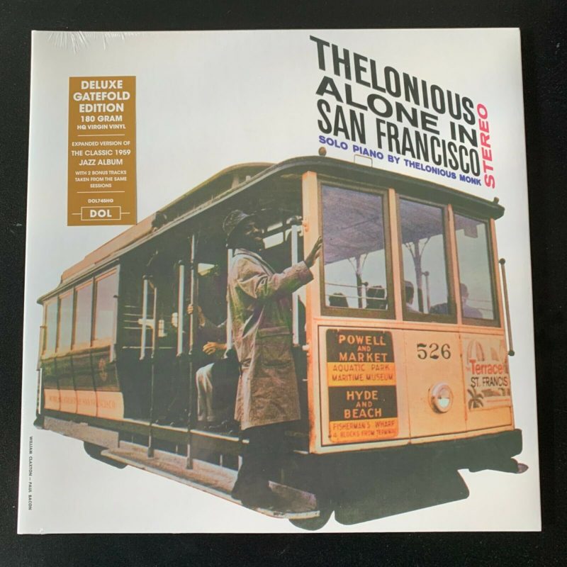 Thelonious Monk, ALONE IN SAN FRANCISCO 180 GRAM VIRGIN Vinyl LP, STEREO