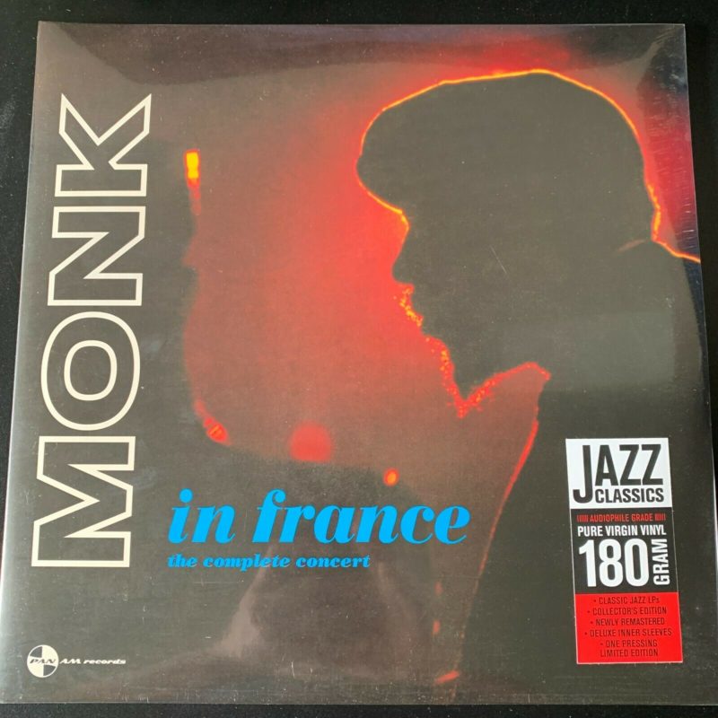 Thelonious Monk, Monk In France, The Complete Concert, 180G VINYL, LTD, GATEFOLD