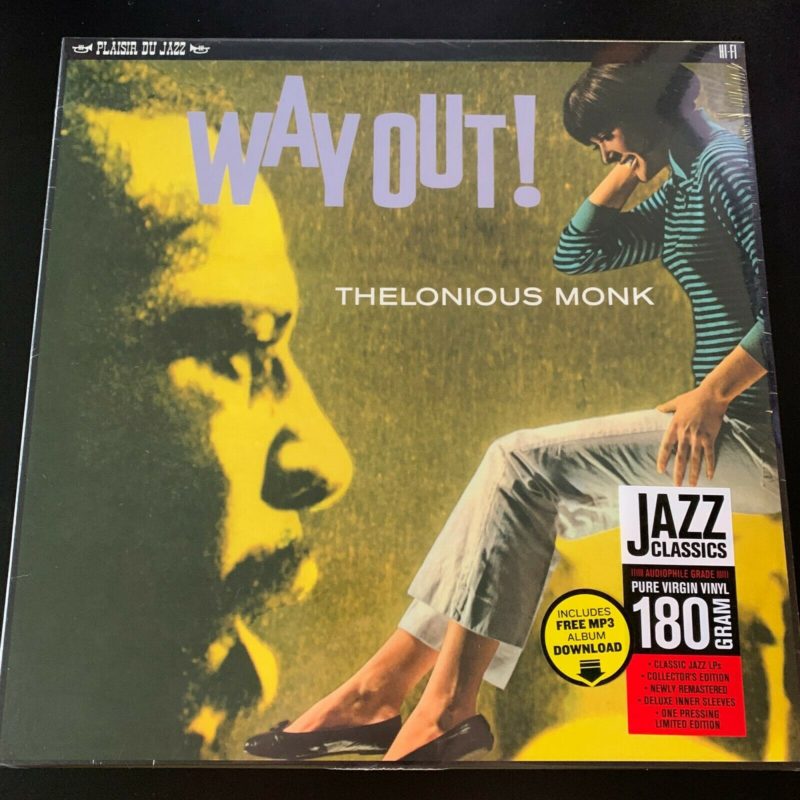 Thelonious Monk, WAY OUT! 180 GRAM VIRGIN VINYL LP DELUXE LTD ED + MP3 DOWNLOAD