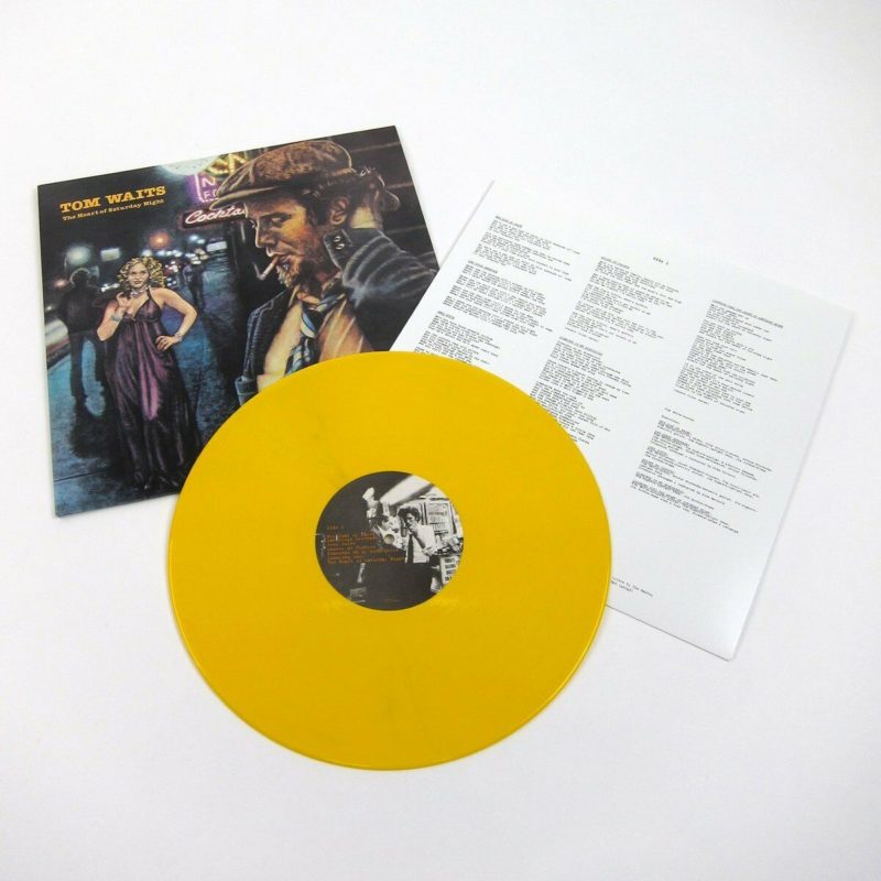 Tom Waits, The Heart Of Saturday Night, Yellow COLORED Vinyl LP, REMASTERED