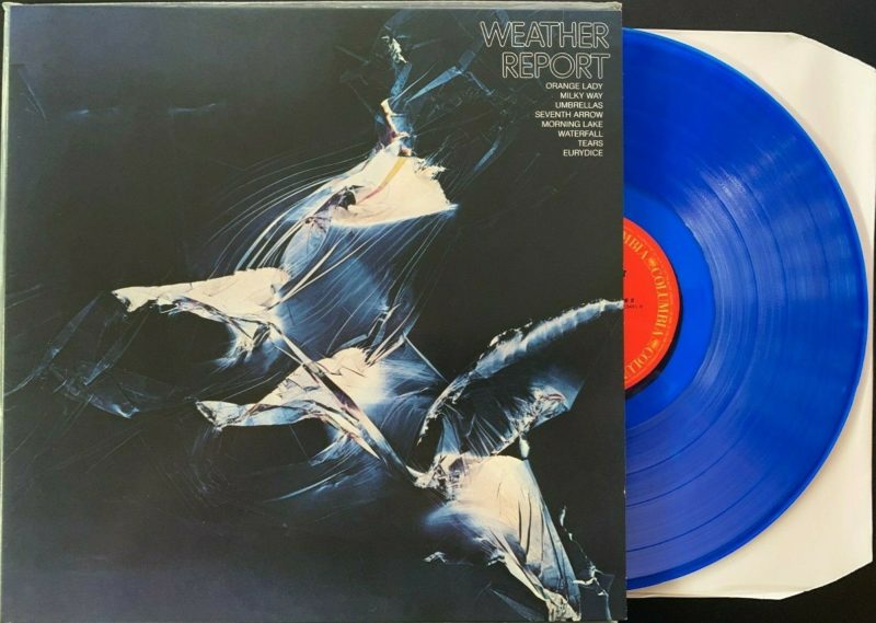 WEATHER REPORT, SELF TITLED, 180 GRAM BLUE COLORED Vinyl LP